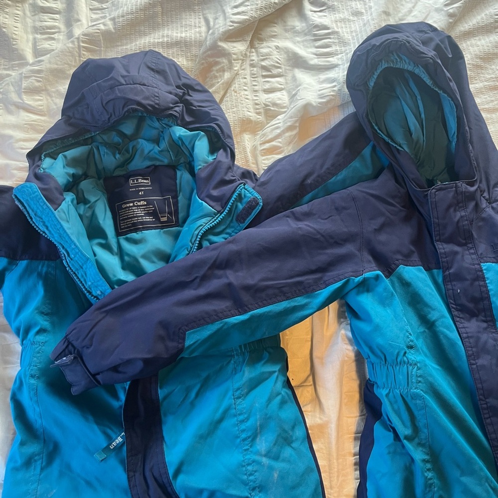 4T LLBean snowsuit